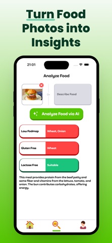Gutio: FODMAP, IBS & Poop iPhone screenshot