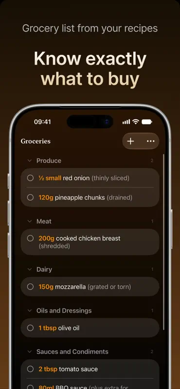 Lume: Recipe Manager screenshot 5 of 5