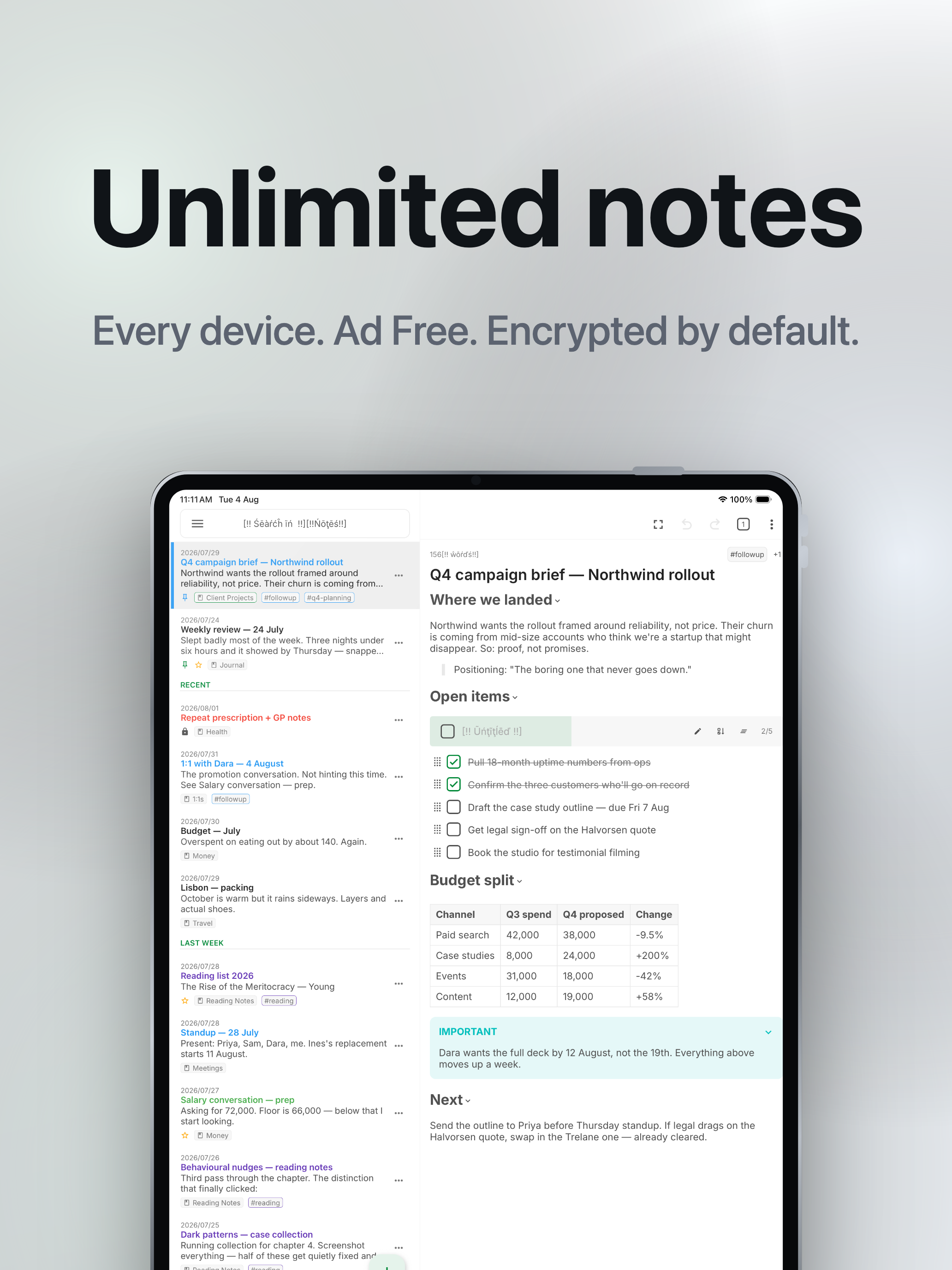 Notesnook: Private note taking screenshot 9