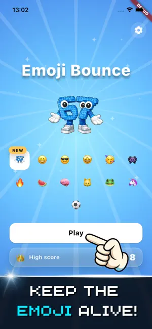 Emoji Bounce: Arcade Game screenshot 1
