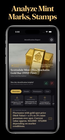 Gold Identifier Screenshot 2 of 3