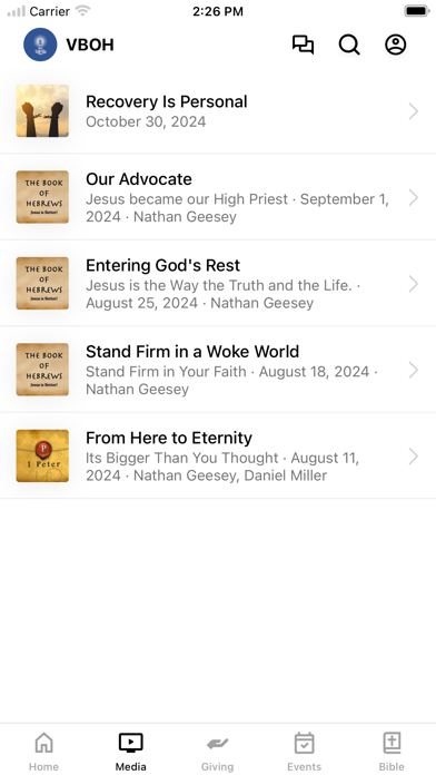 App screenshot