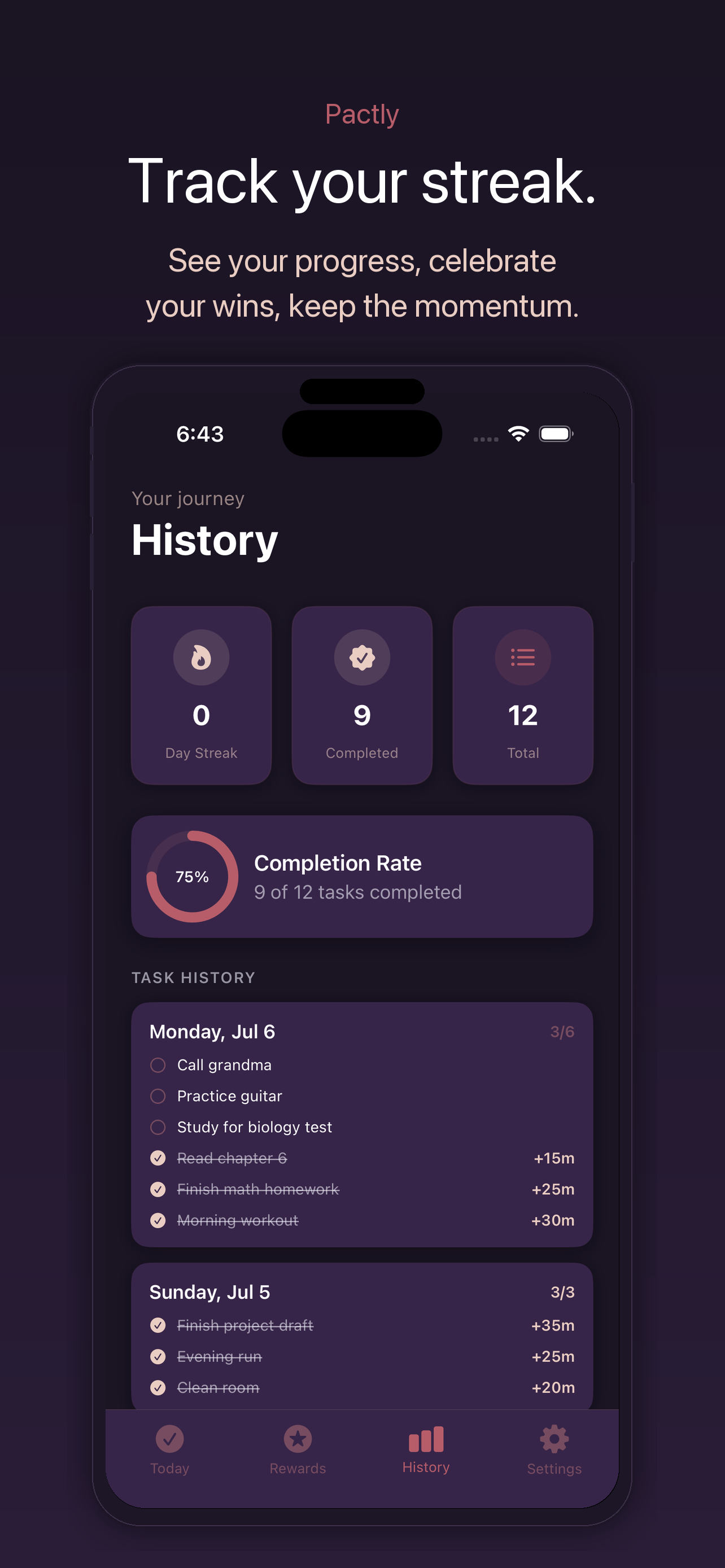 Pactly: Earn Screen Time screenshot 3