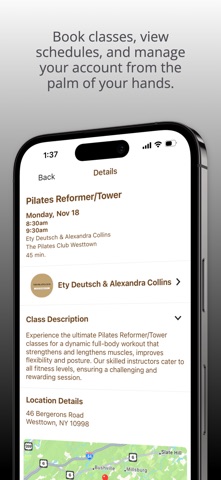 The Pilates Club Middletown screenshot