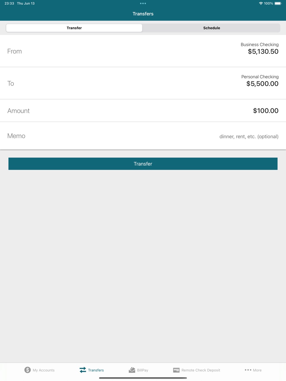 iPad screenshot
