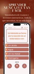 Examen de Admisión Universidad screenshot