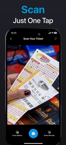 Lottery Ticket Scanner ™ screenshot