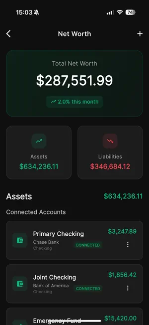 Bedrock Money: Bills & Budgets screenshot 3