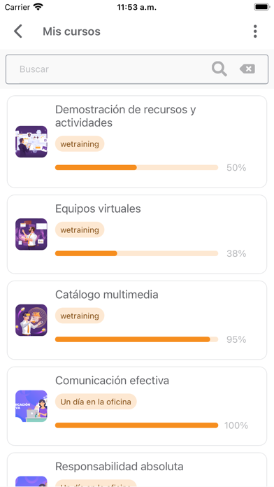 wetraining Screenshot