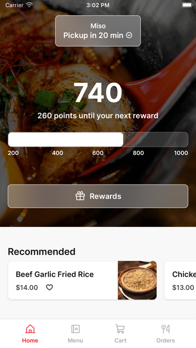 Miso To Go iPhone screenshot 1 - Food & Drink app