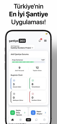 Şantiye360 - Şantiye Yönetimi screenshot