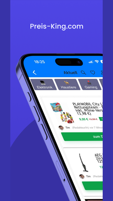 PreisKing Schnäppchen & Deals Screenshot