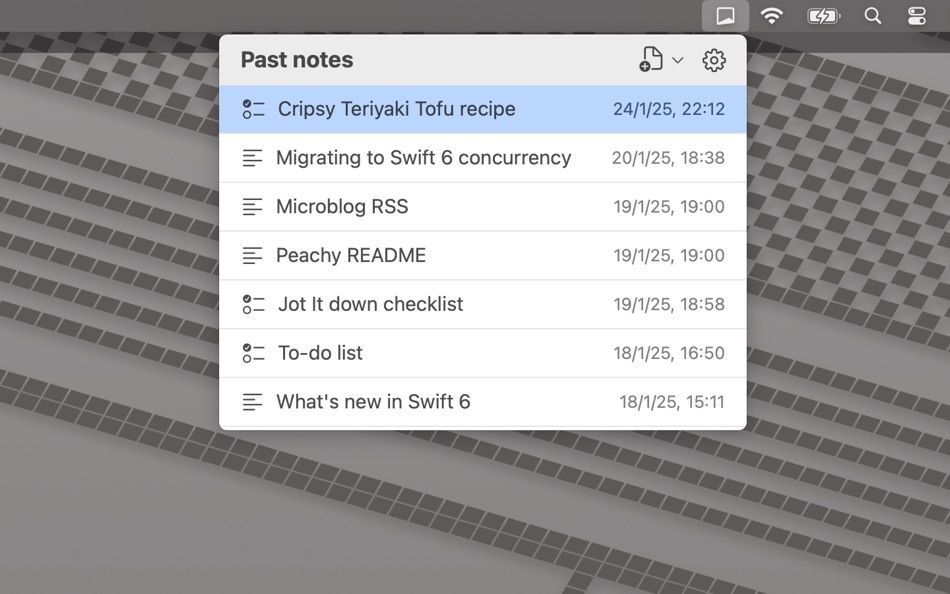 #1. Jot it down - Minimal note app (macOS) 由: Huong Do