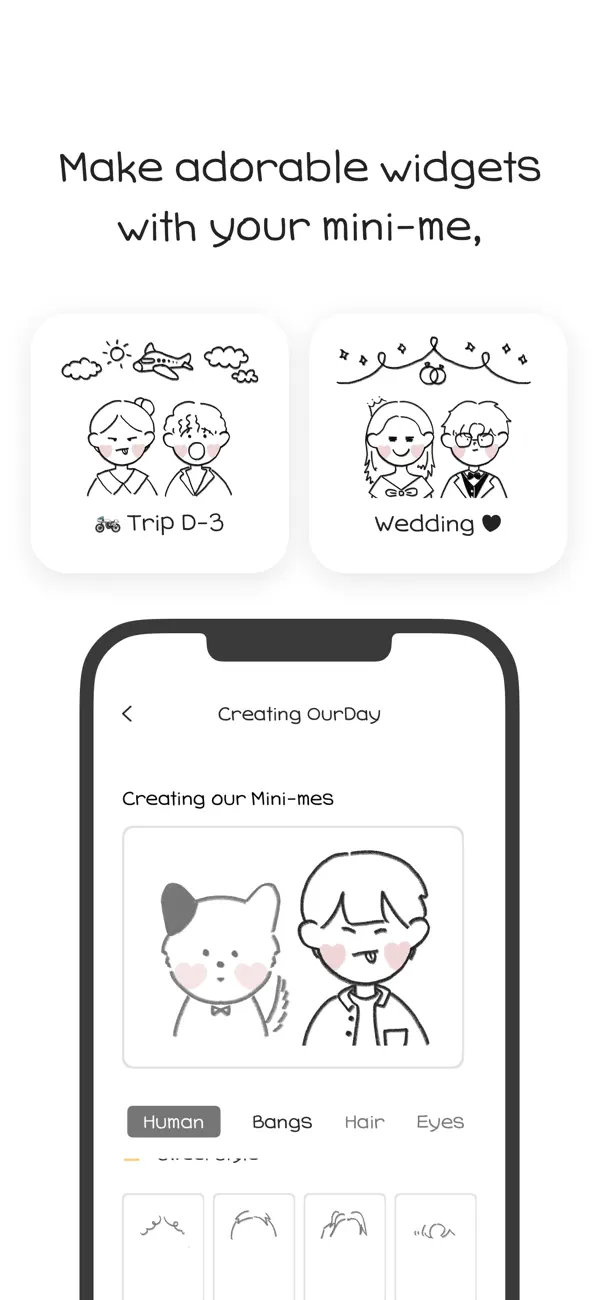Screenshot #2 pour OurDay - Our Minimi in Widget