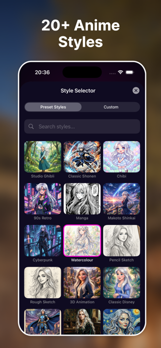 Anime Character Creator Screenshot 2 of 5