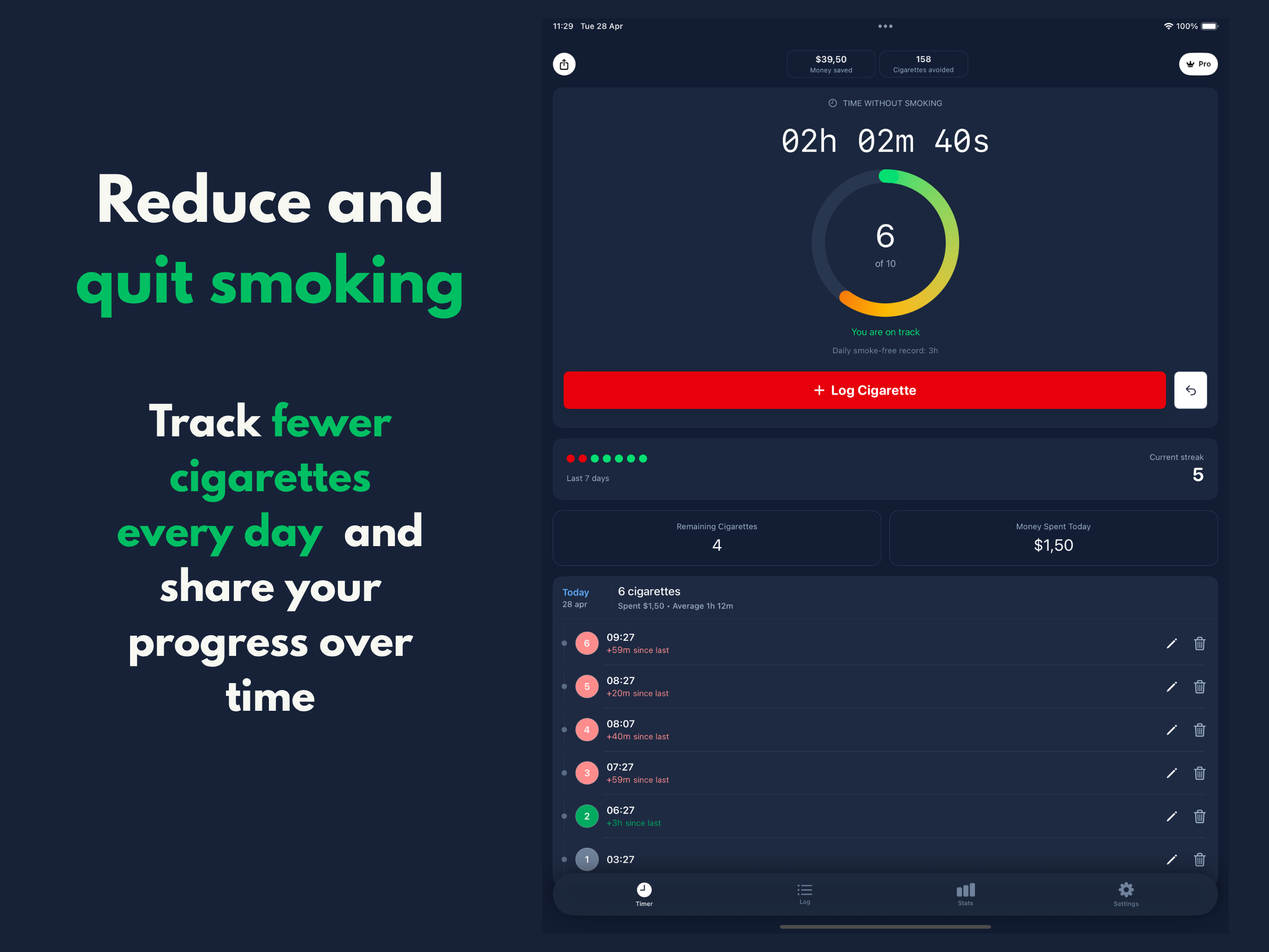 Cigarette Counter Tracker screenshot 4