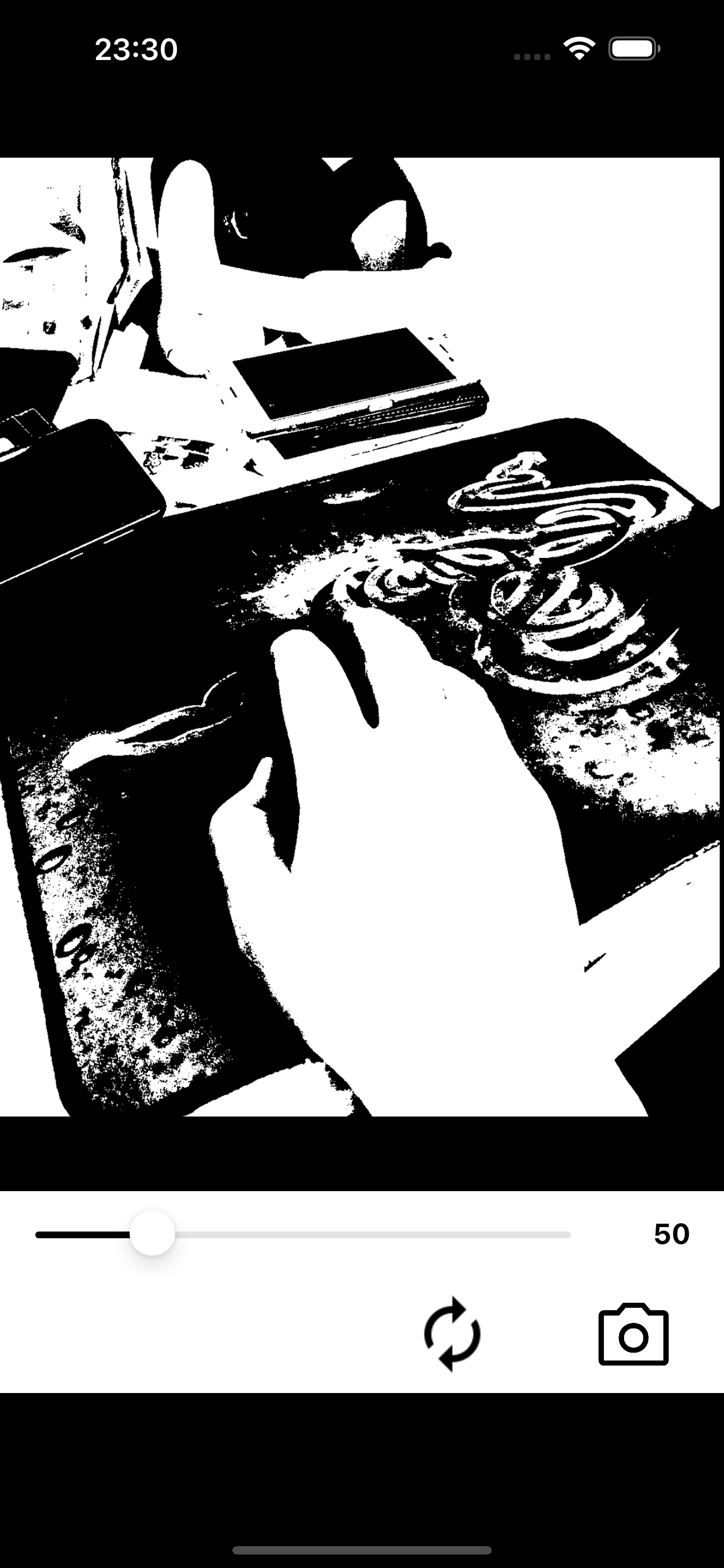 Simple Black And White Camera