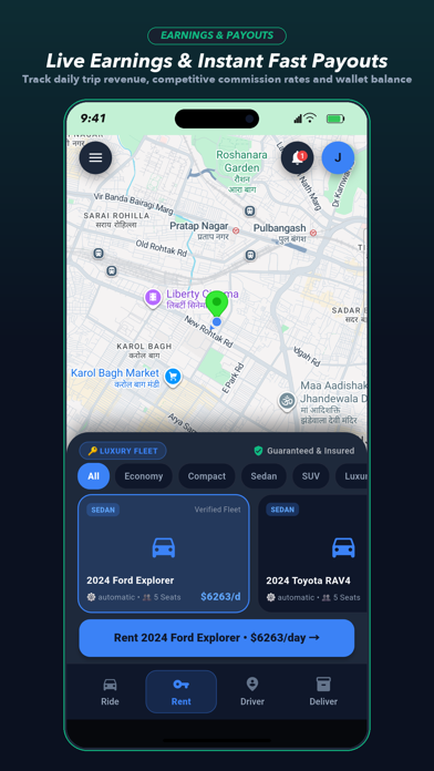 RideMyCars Driver Partner screenshot 3