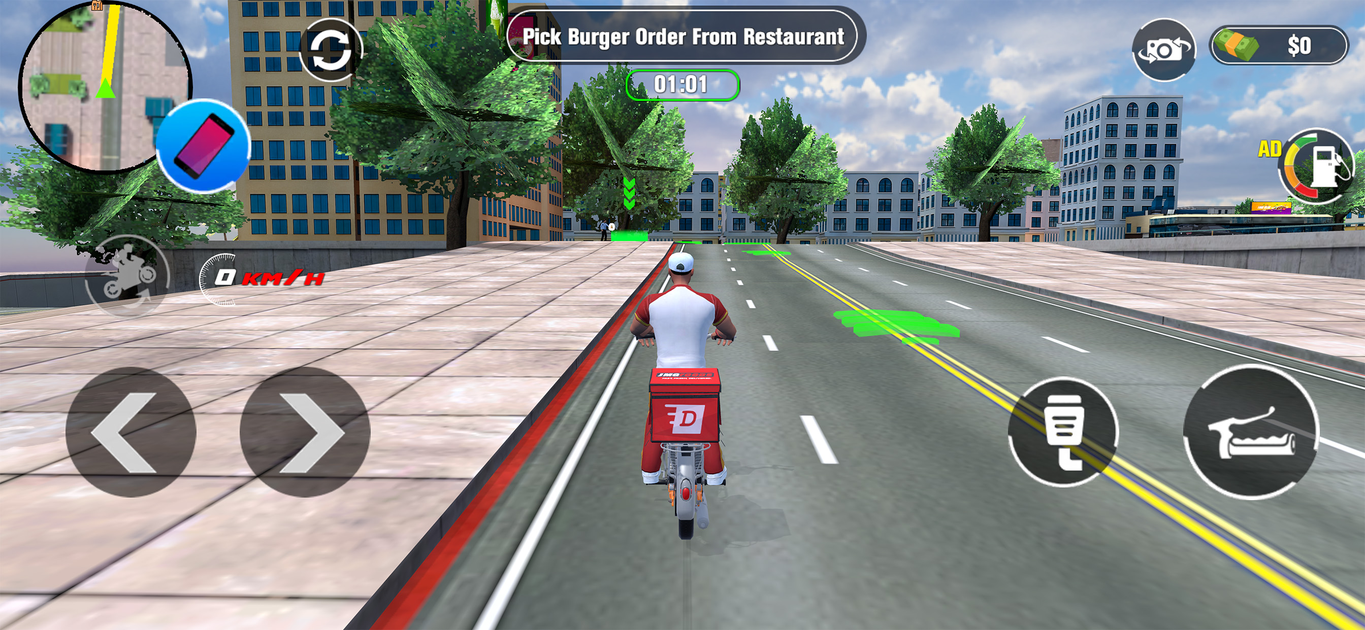 Food Hustle Delivery Game