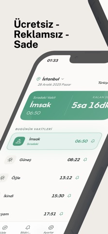 Ezan Vakitleri: Namaz, Kıble screenshot