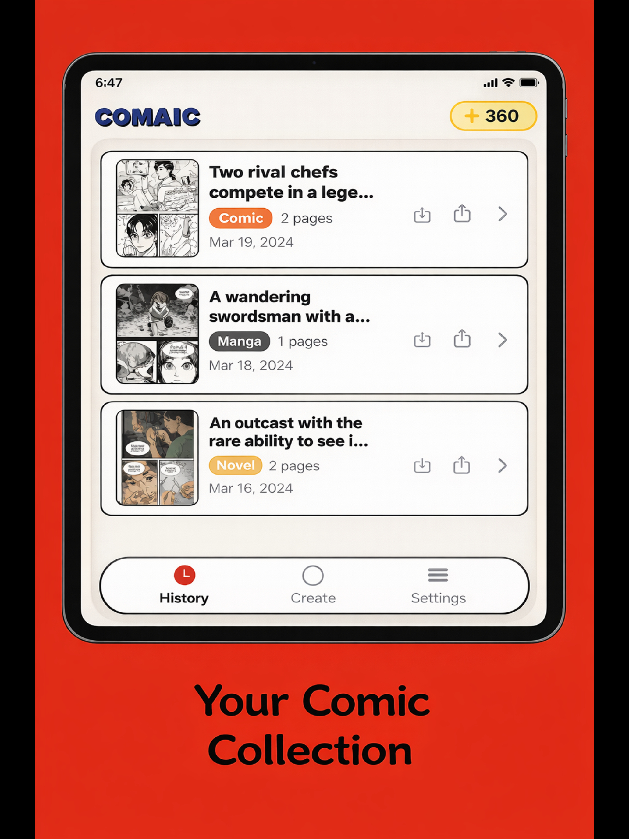 COMAIC - AI Manga Comic Maker