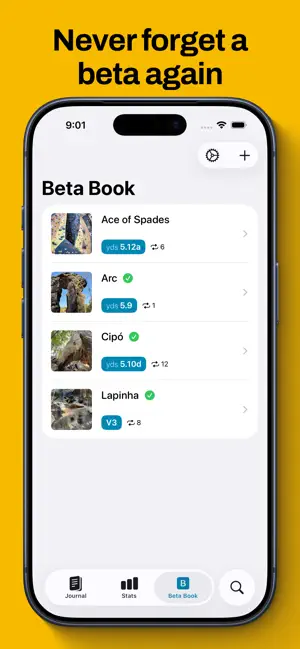 Ascend - Climbing Journal screenshot 4