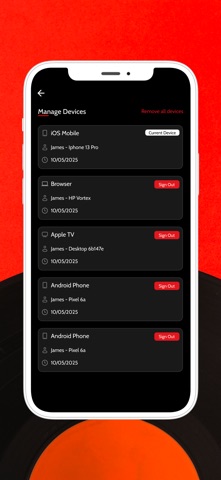 Anba TV iPhone screenshot