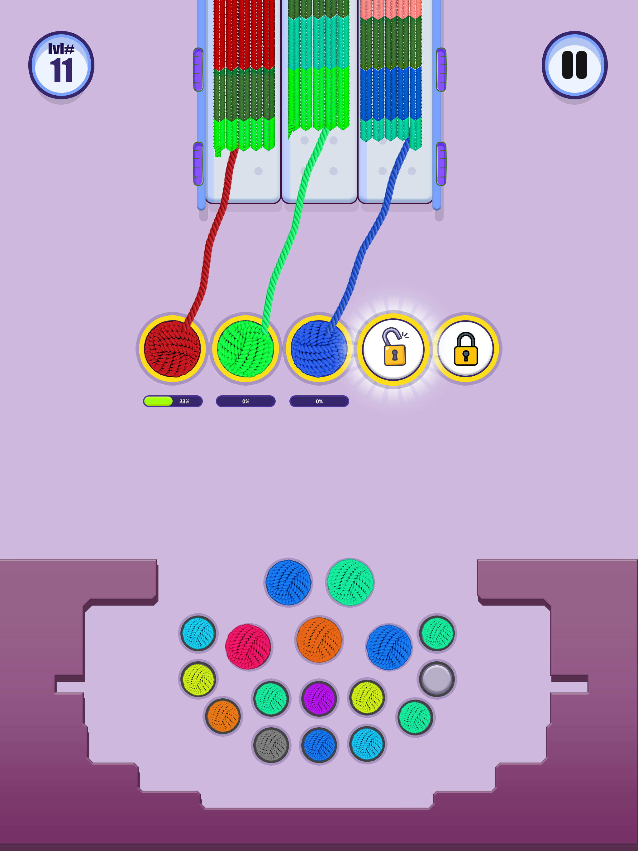 Yarn Puzzle Out: Knitting Loop screenshot 7