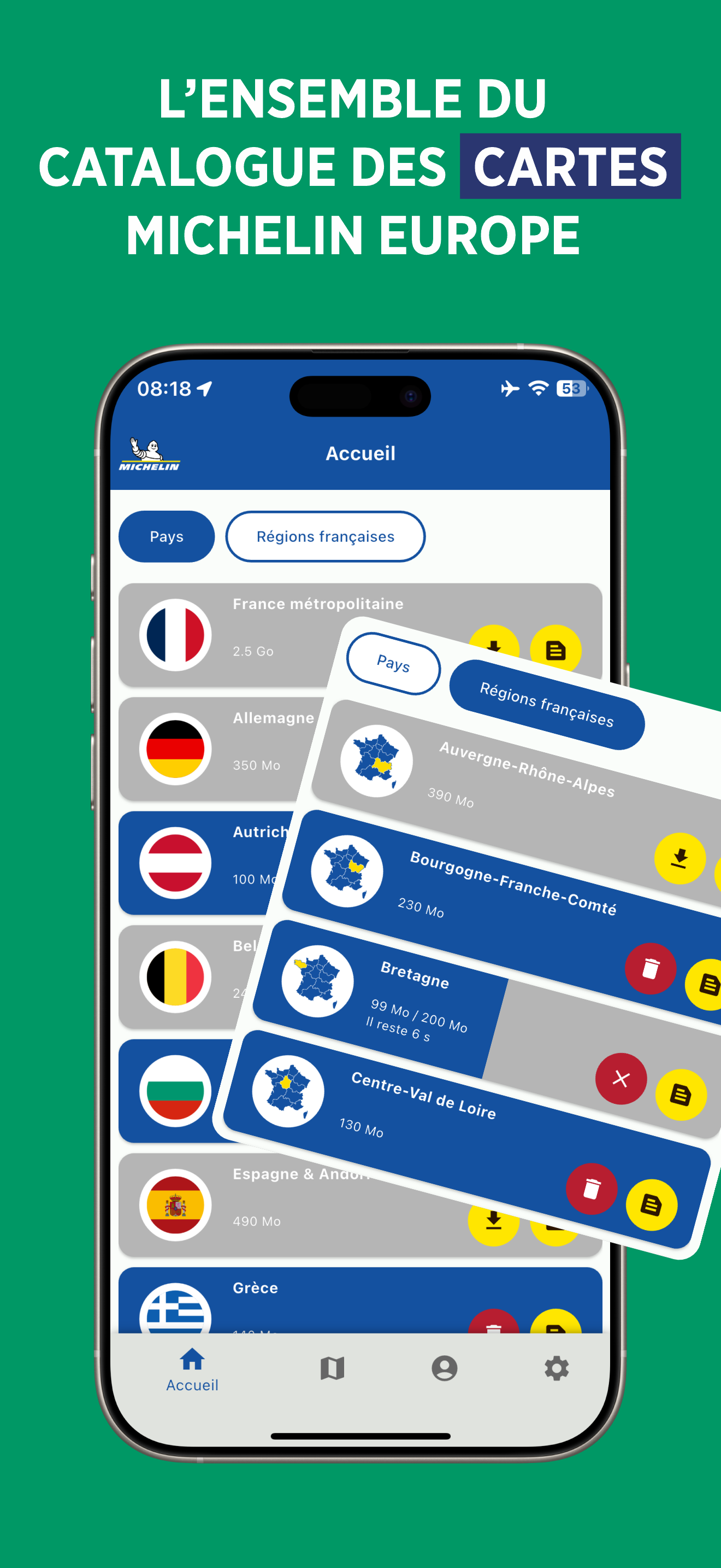 Michelin Maps Europe screenshot 2