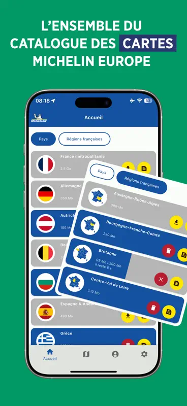 Carte Michelin Europe screenshot 2 of 4