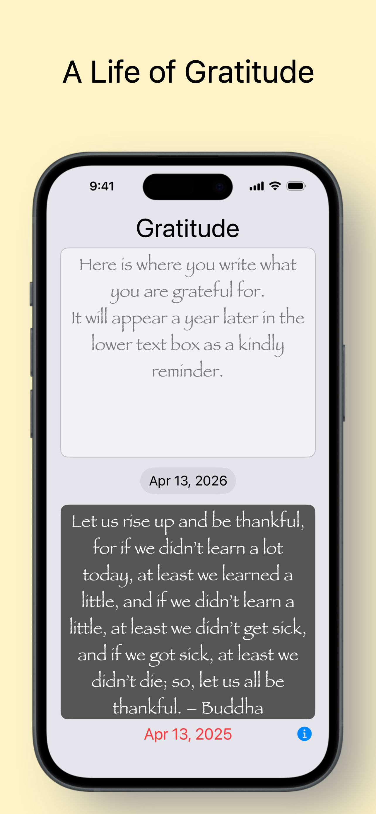 Grateful I Am screenshot 2