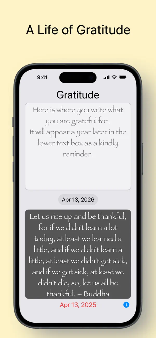 Screenshot #2 pour Grateful I Am