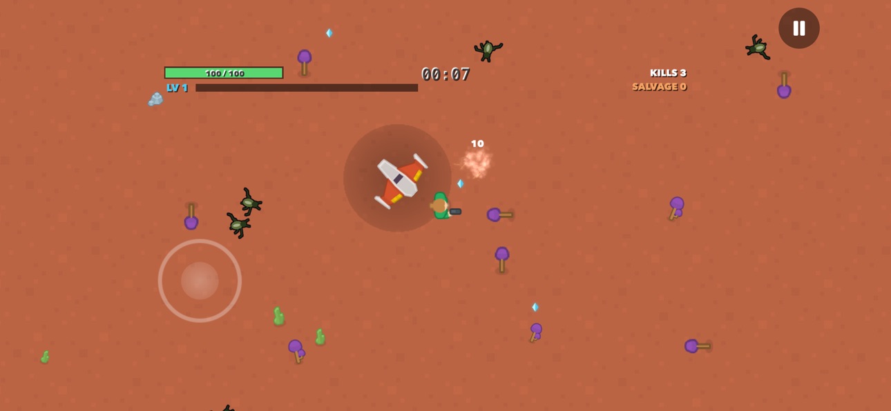 Screenshot 5 of StarDrifter Swarmfall