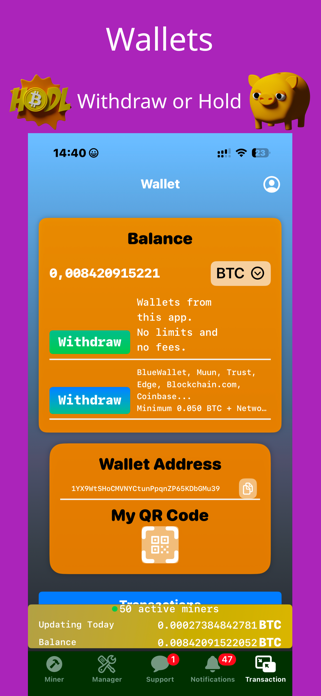 Bitcoin Mining - Crypto Miner Screenshot 3 of 4