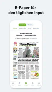 np - nachrichten und podcast iphone bildschirmfoto 3