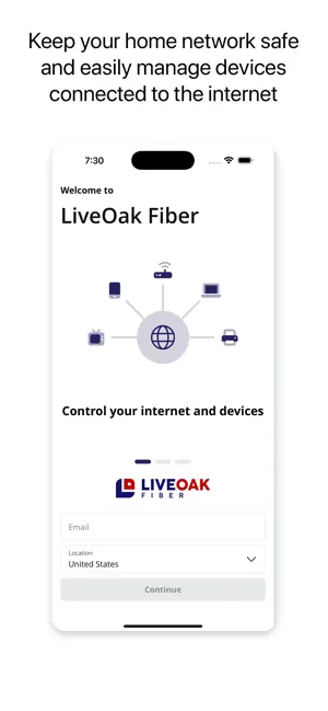 LiveOak Fiber screenshot 1