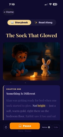 Qissa: Bedtime Story Maker screenshot