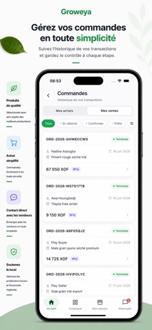 Groweya screenshot