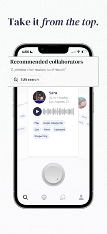OpenMic - Music Networking Screenshot 3 of 10