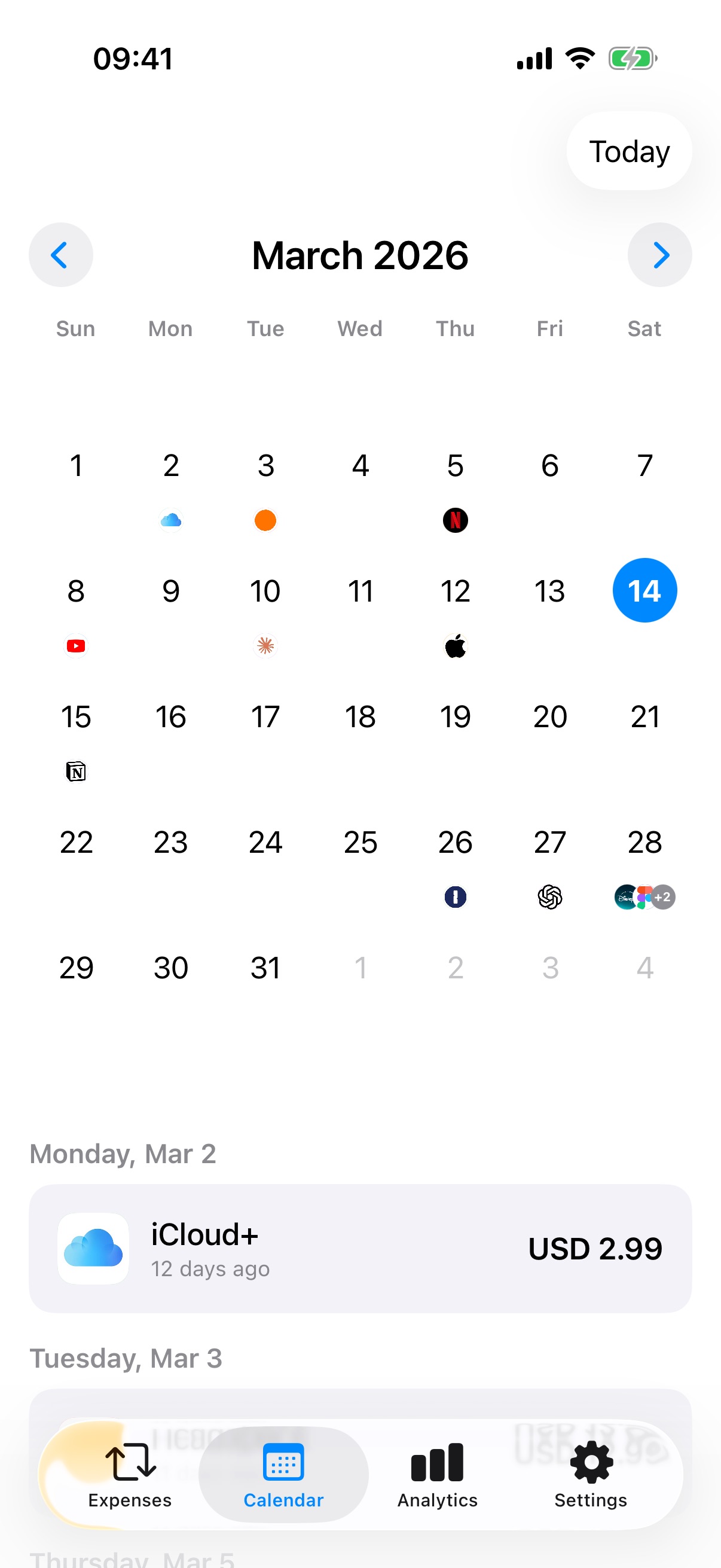 Trackurr: Subscription Tracker screenshot 3