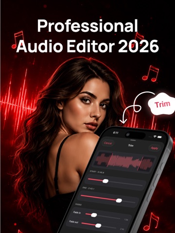 Audio Editor: Music Editor Lab iPad screenshot