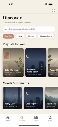 Mood With Music iPhone screenshot