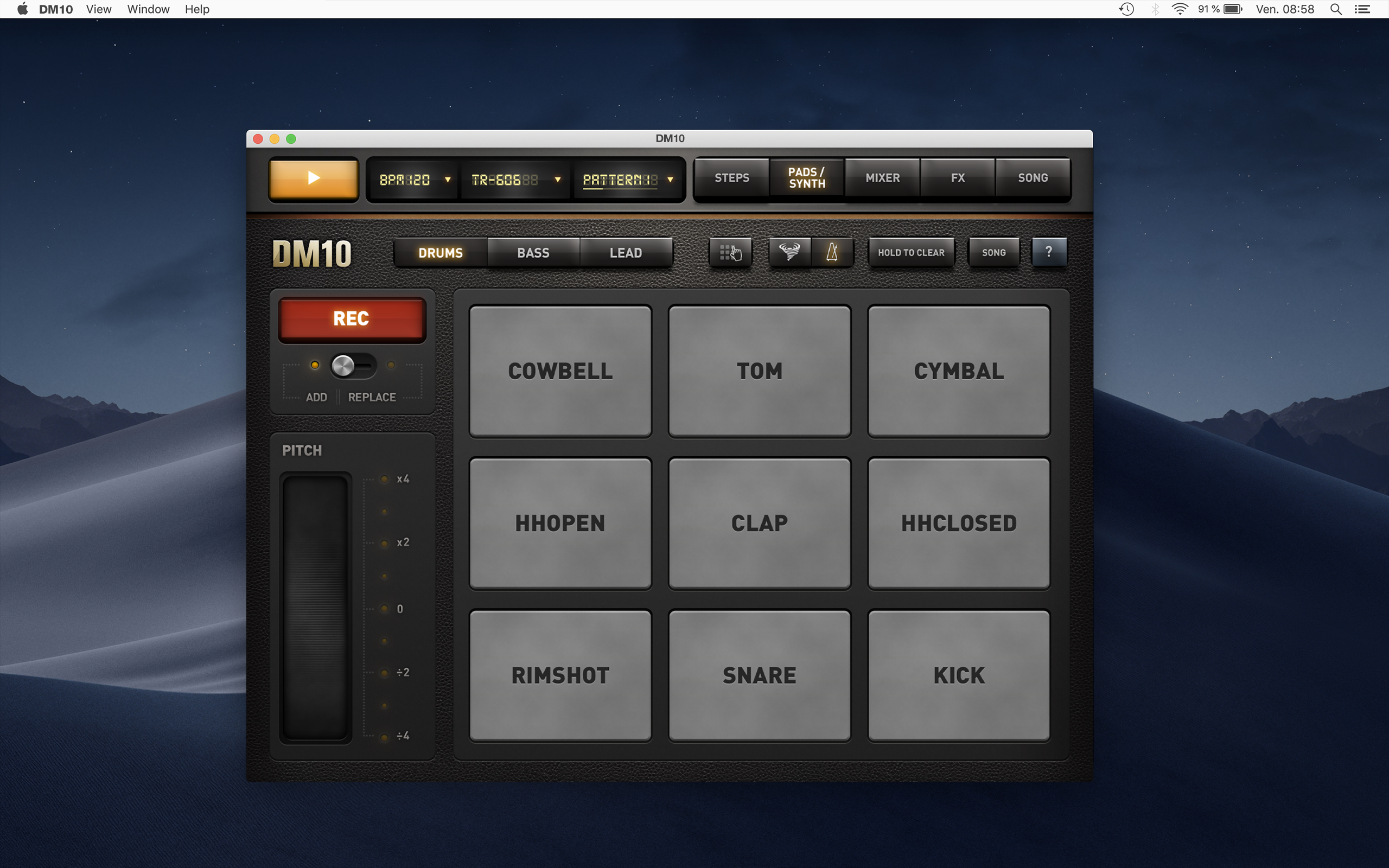 DM10 - Drum & Synth Machine