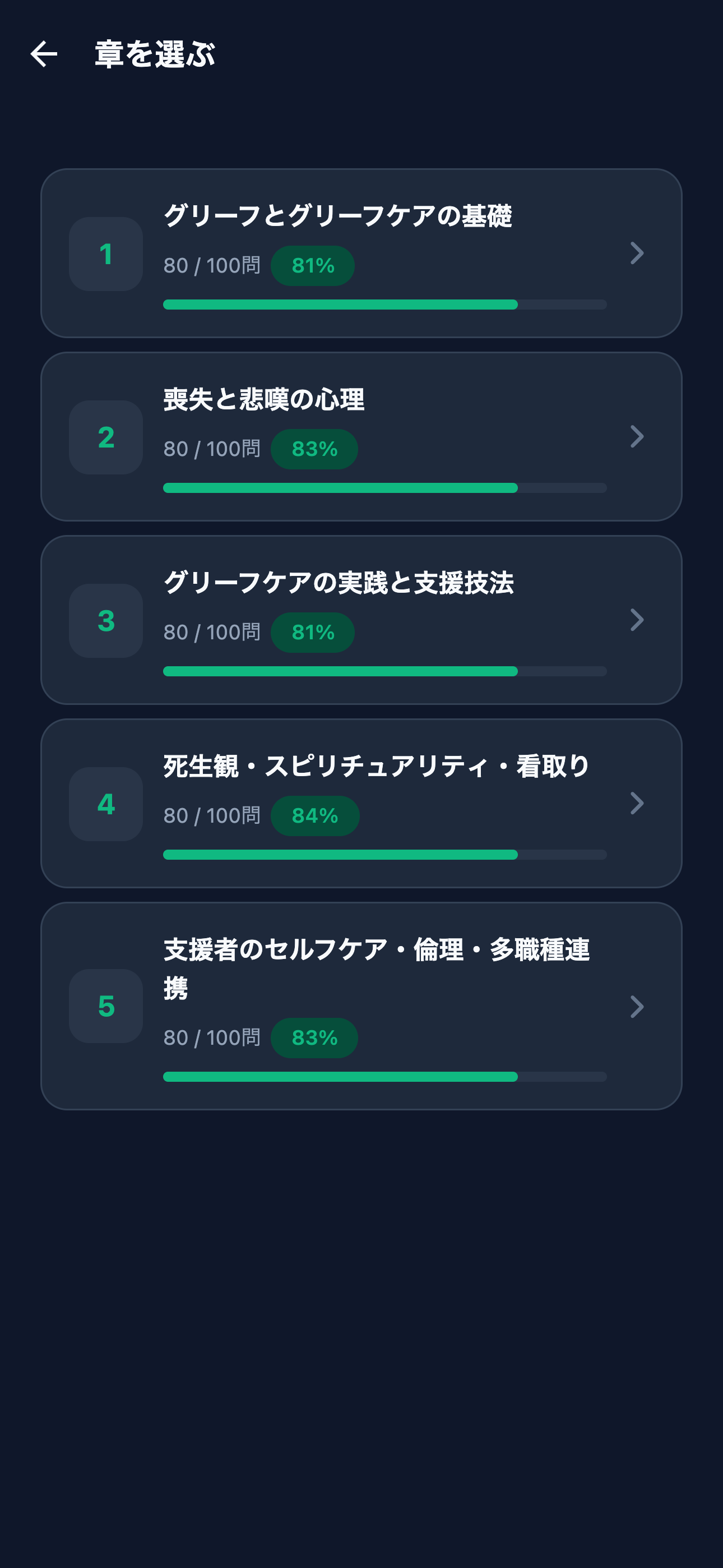 グリーフケアリテラシー対策 screenshot 2