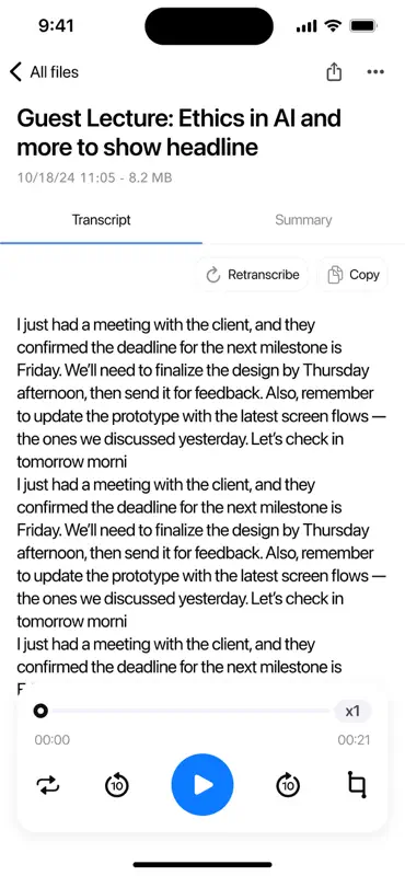 Voice Recorder & Audio Notes screenshot 2 of 6