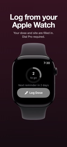 GLP-1 Tracker - Dial Screenshot 3 of 8