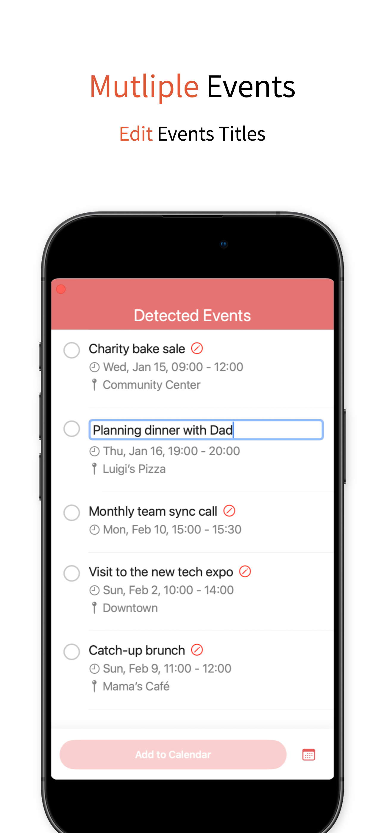 Text 2 Calendar