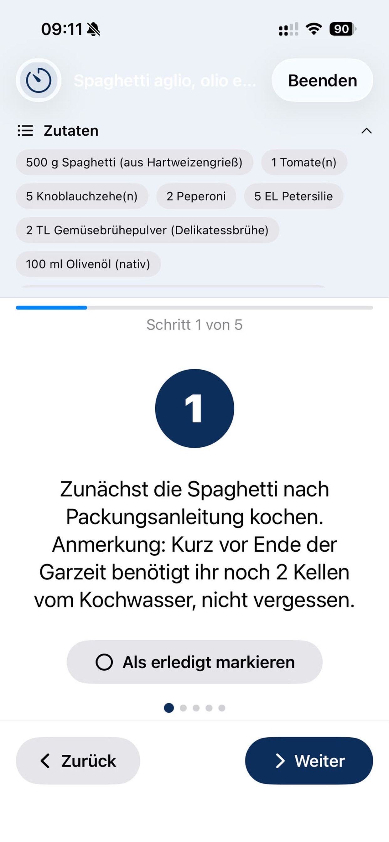 Screenshot 6 of Kochkladde - Rezeptsammlung