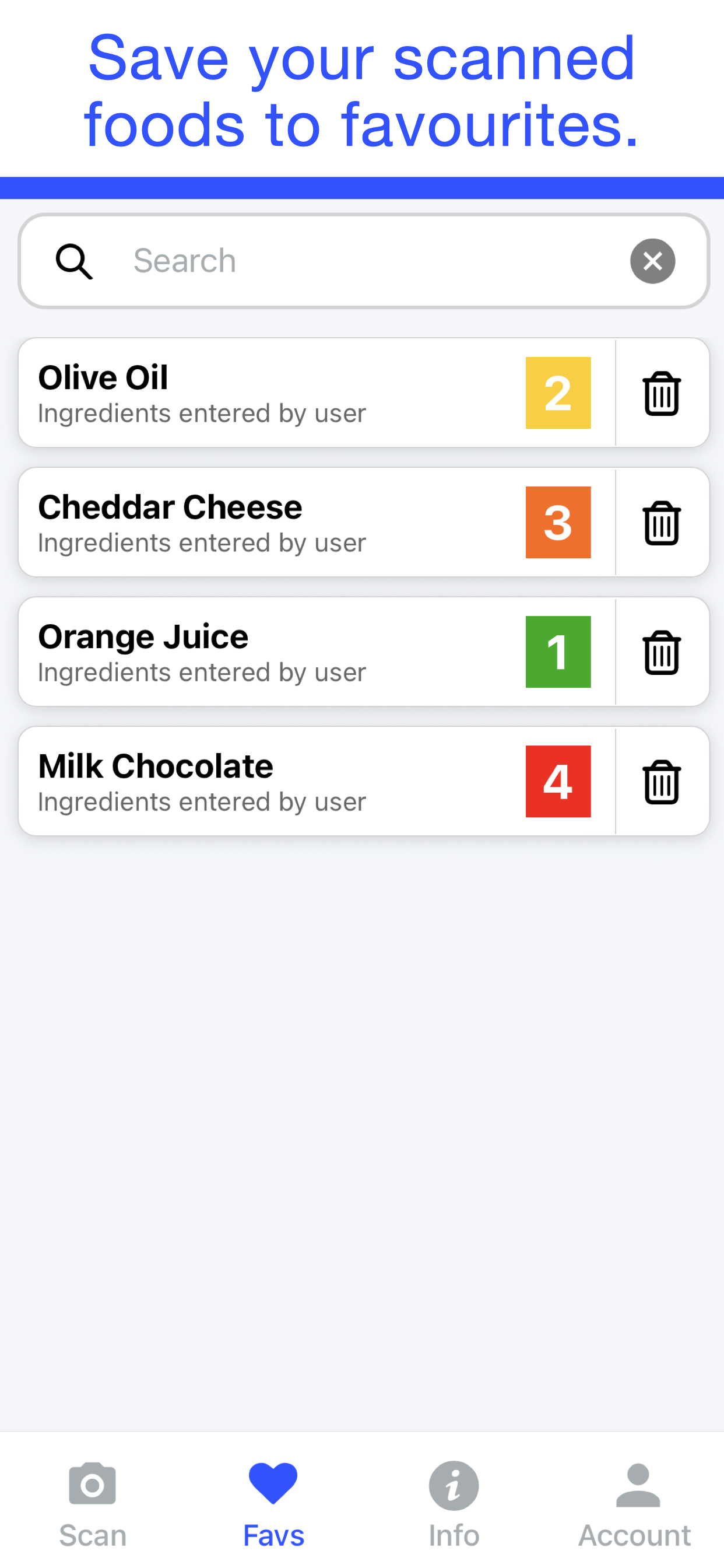 Processed Food Checker screenshot 7