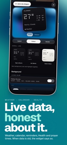 Elements - Aesthetic Widgets iPhone screenshot